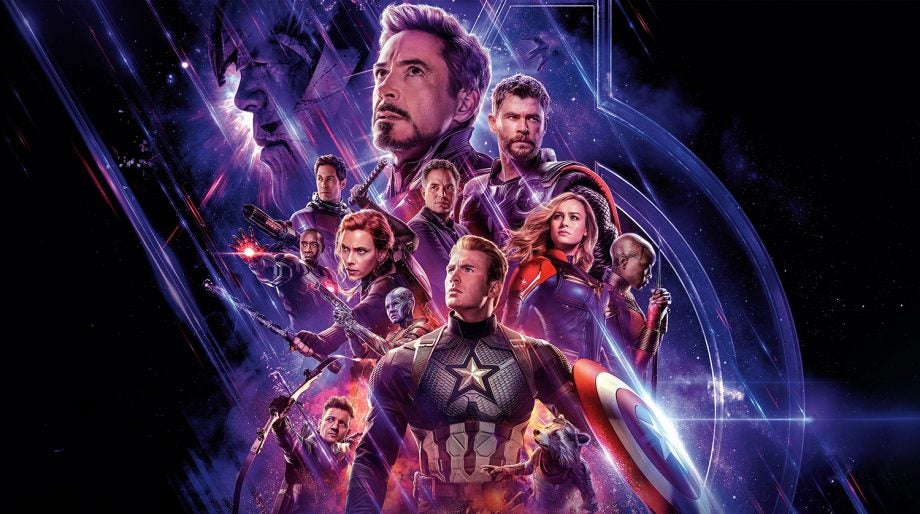 A wallpaper of a movie called Avengers: Endgame
