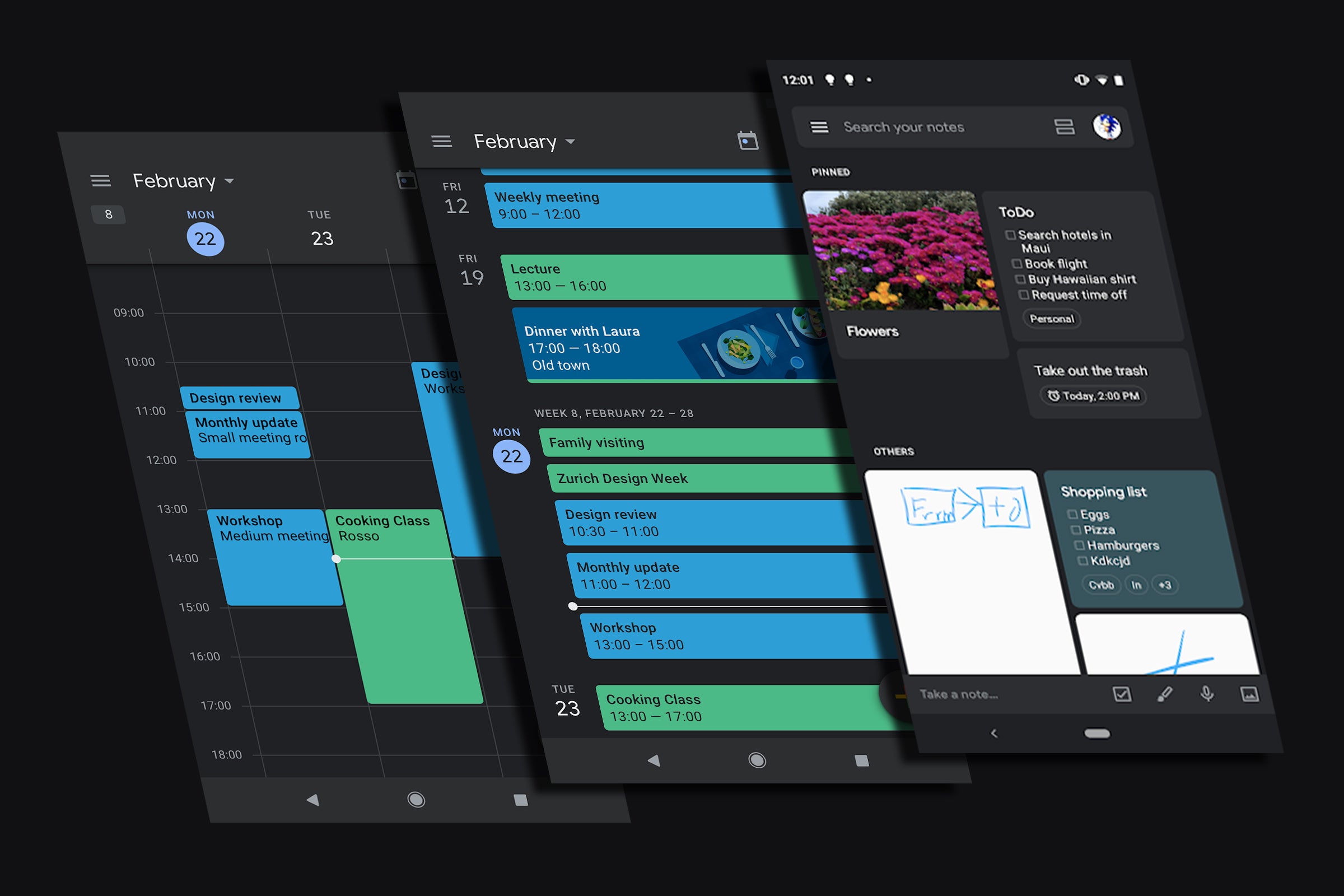 Google Calendar and Keep just got dark mode here's how to enable it