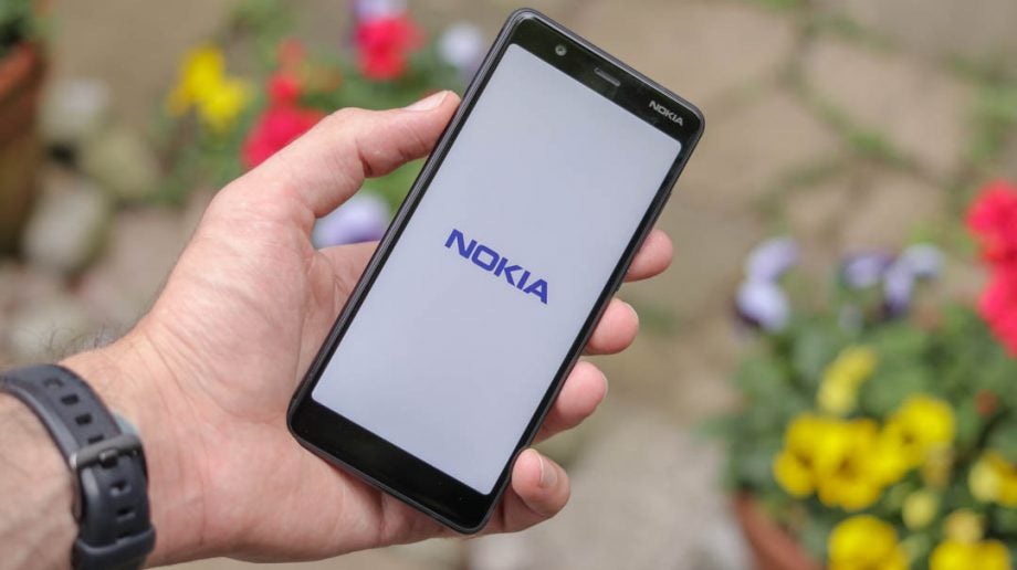 Nokia 5.1 nokia logo angled handheld
