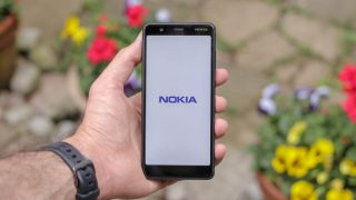Nokia 5.1 nokia logo straight handheld
