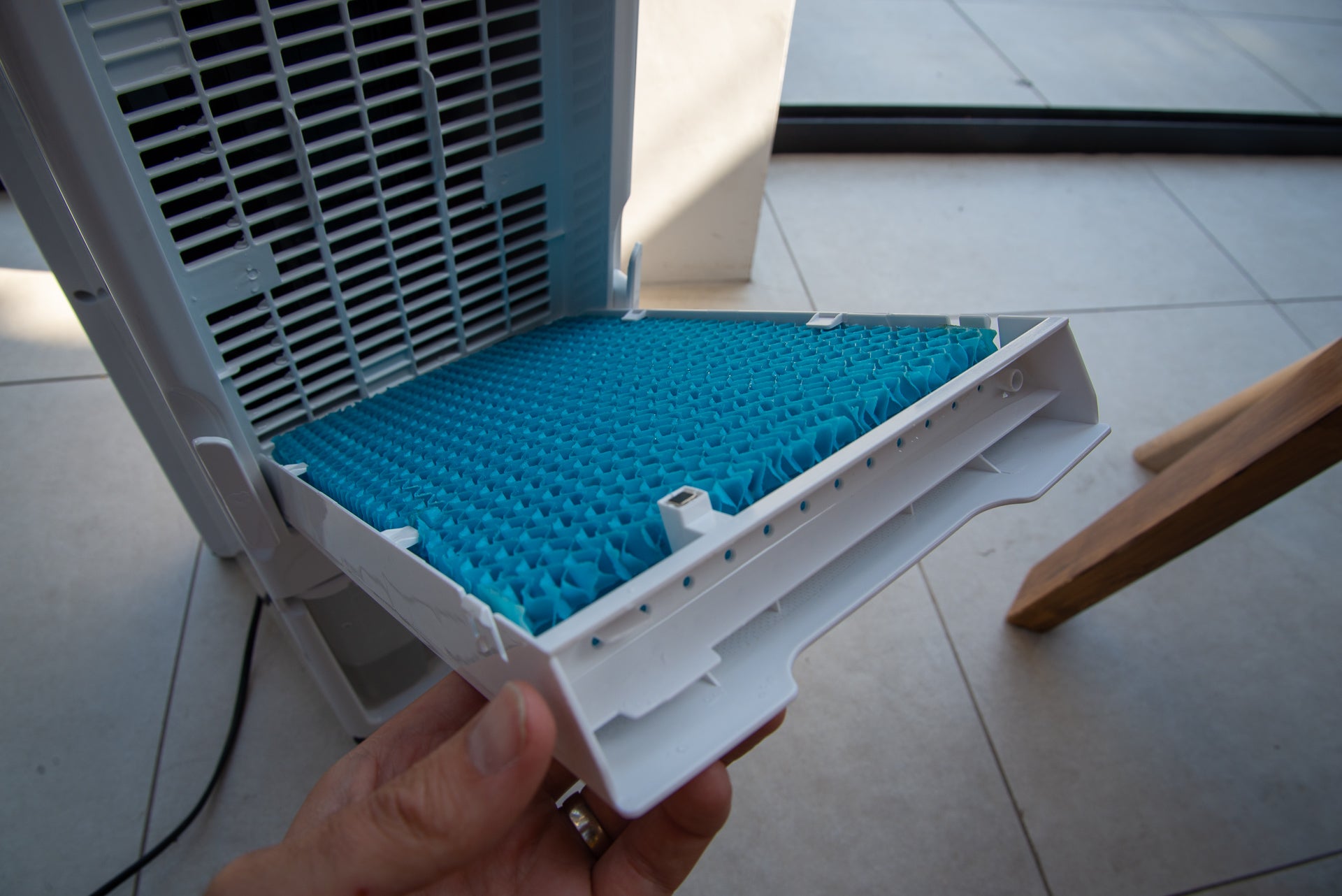 Igenix Air Cooler IG9703 honeycomb mesh