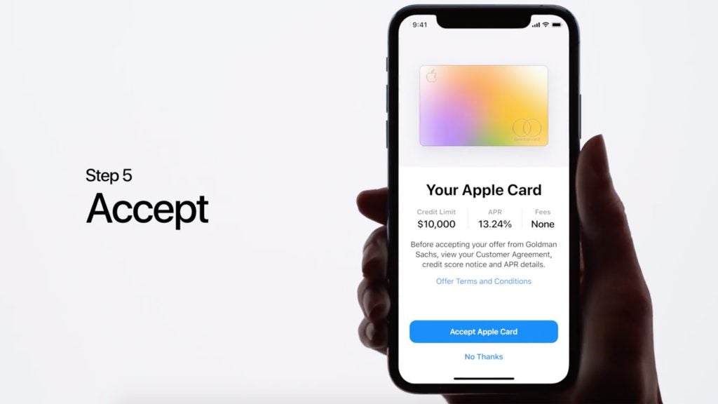 Apple Card sign up