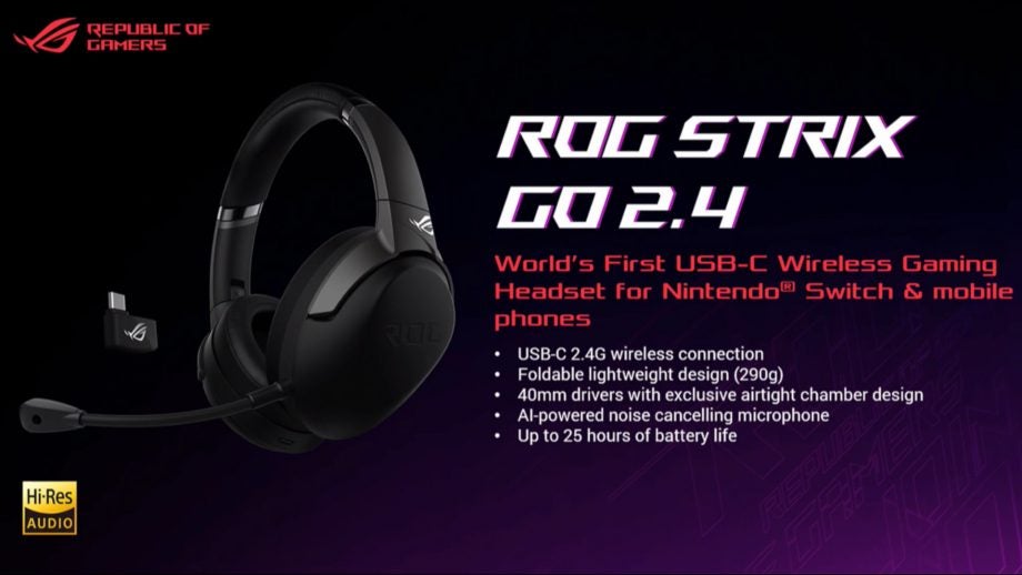 Asus ROG Strix Go 2.4 headset