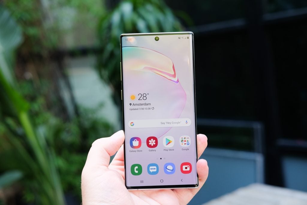 Galaxy Note 10 Plus rear front