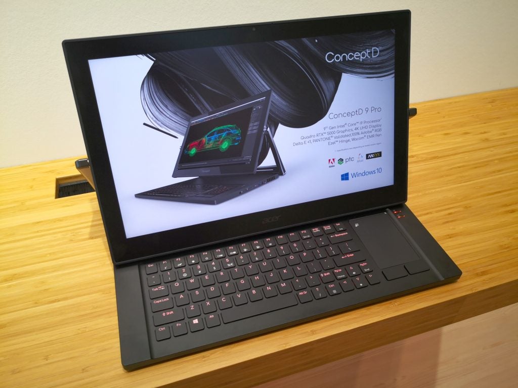 Acer ConceptD 9 Pro front view