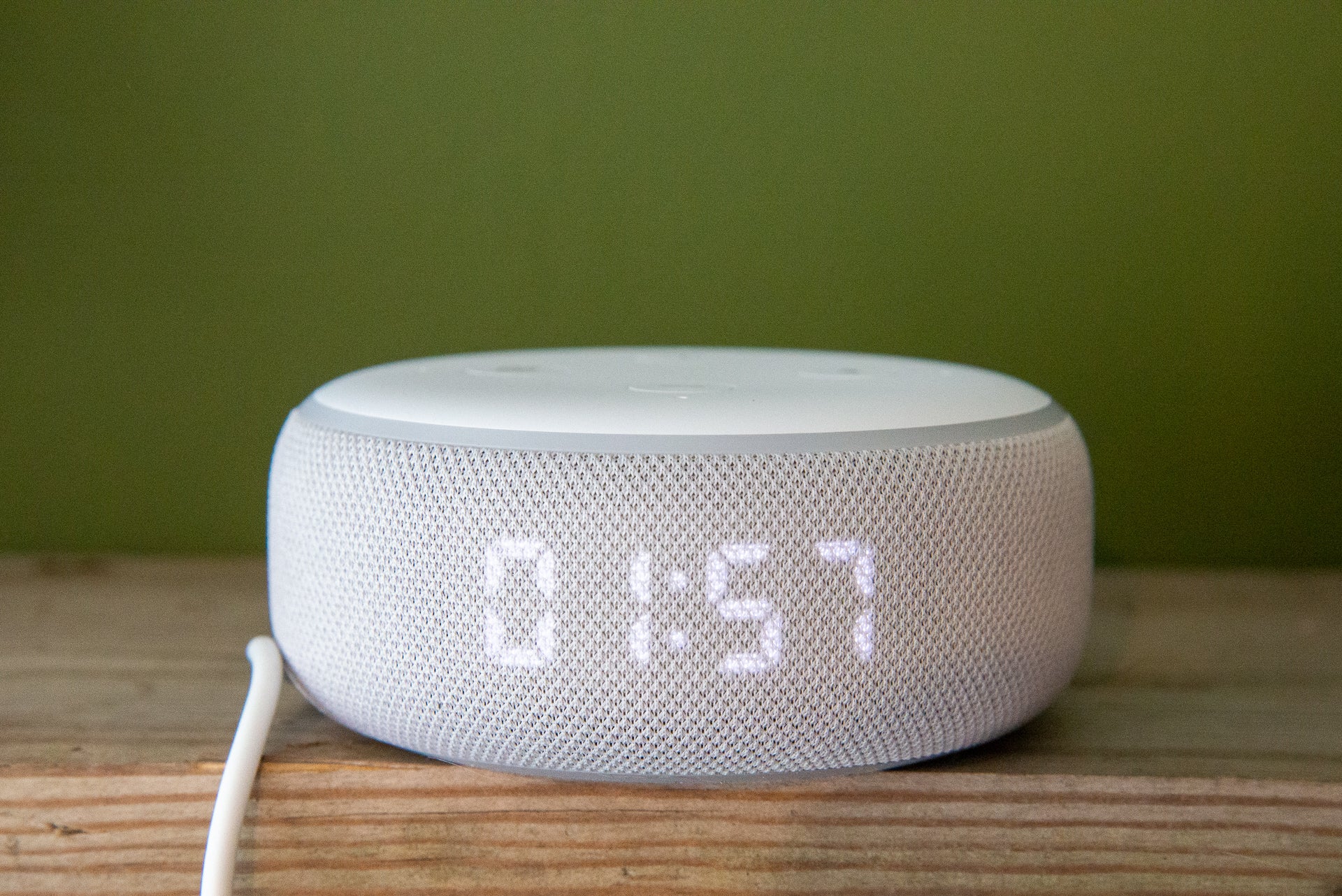 Amazon Echo Dot with Clock timer