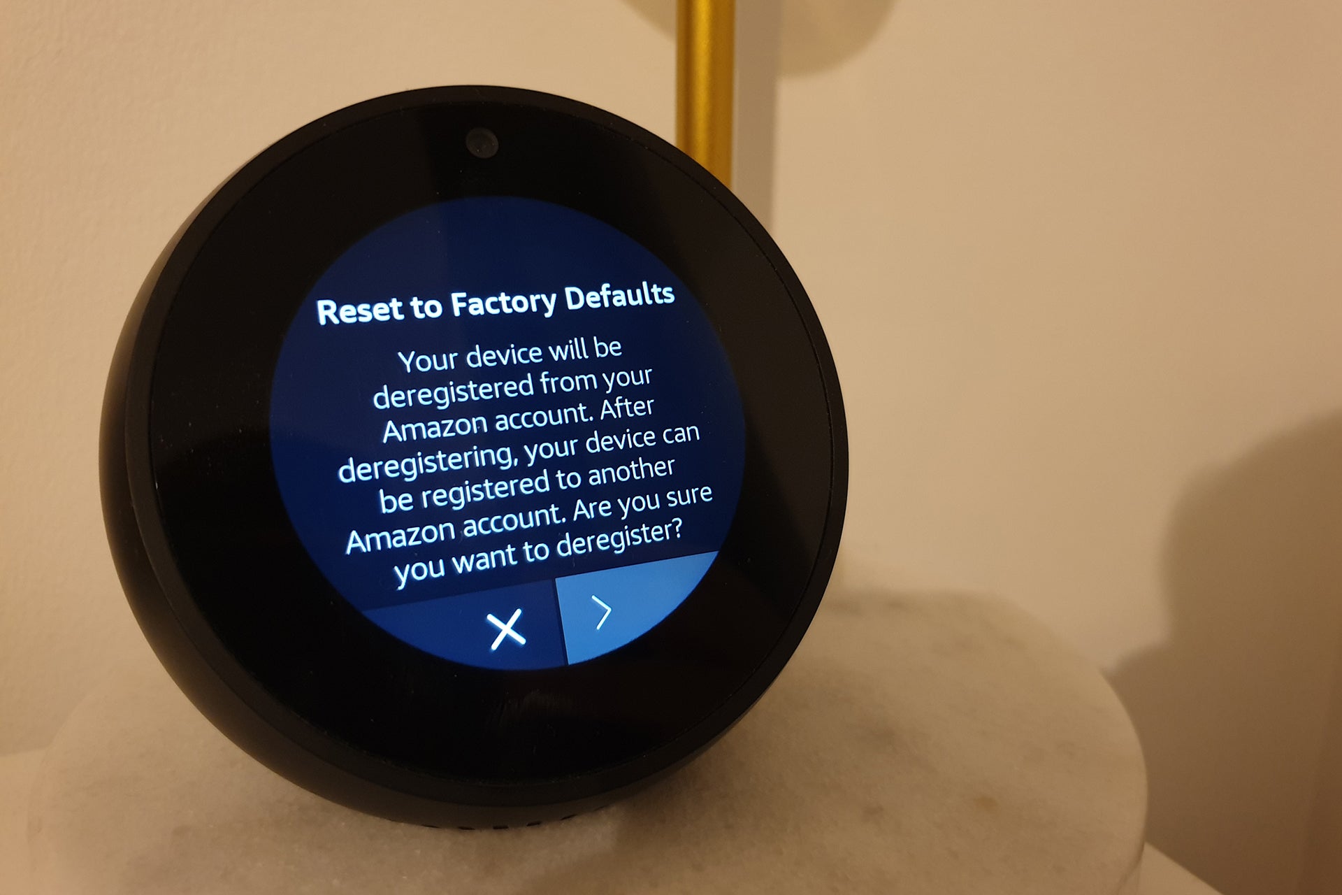 How to reset an Amazon Echo