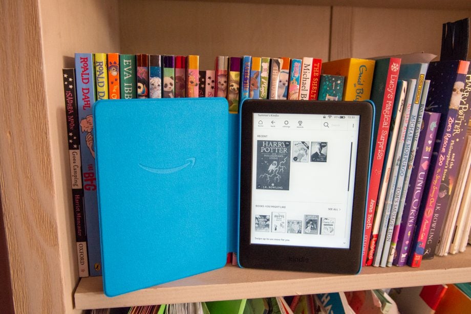 Amazon Kindle Kids Edition home screen
