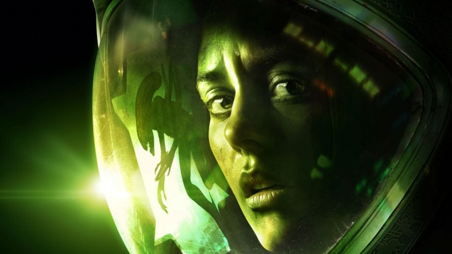 A wallpaper of a game called Alien: Isolation