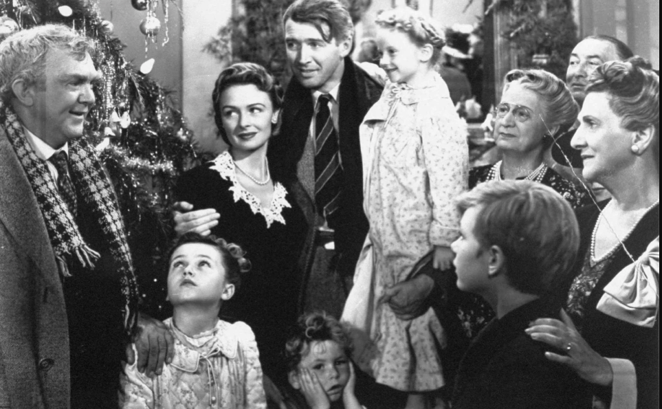 A picture of a scene from a movie called Batman ReturnsA picture of a scene from a movie called It's a Wonderful Life