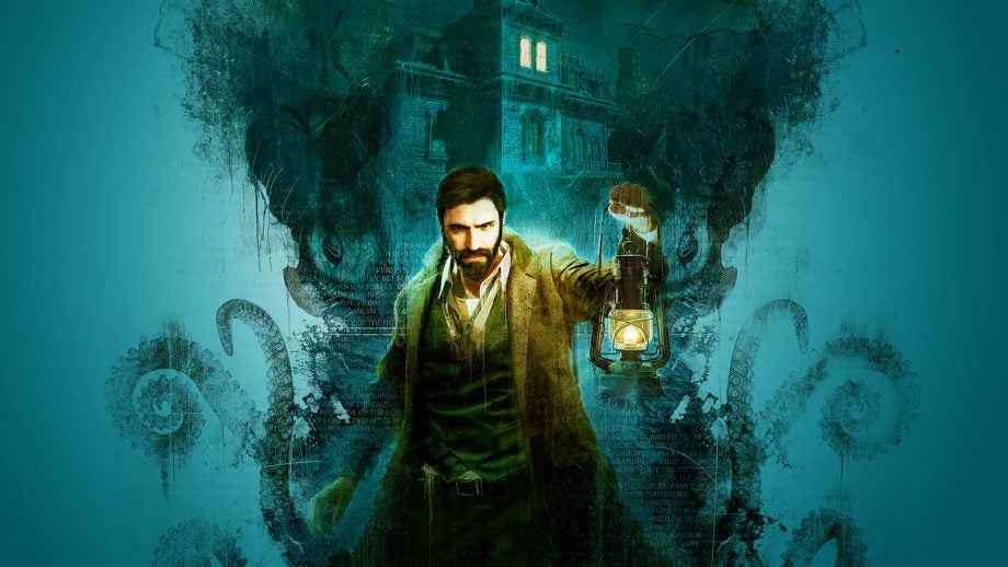 A picture of a wallpaper of a game called Call of Cthulhu