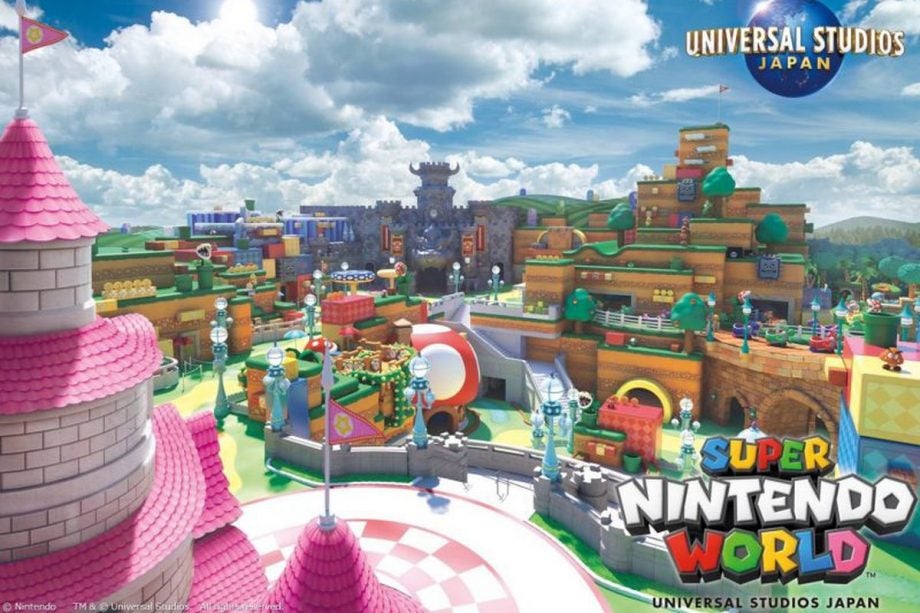 Picture of a wallpaper of Super Nintendo World