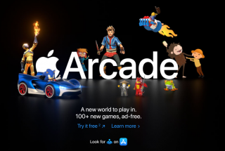 Picture of a wallpaper of Apple Arcade