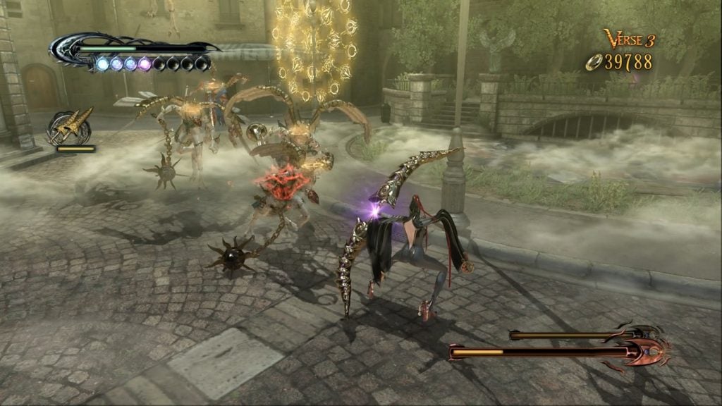Vanquish and BayonettaA picture of a scene from a game called Bayonetta