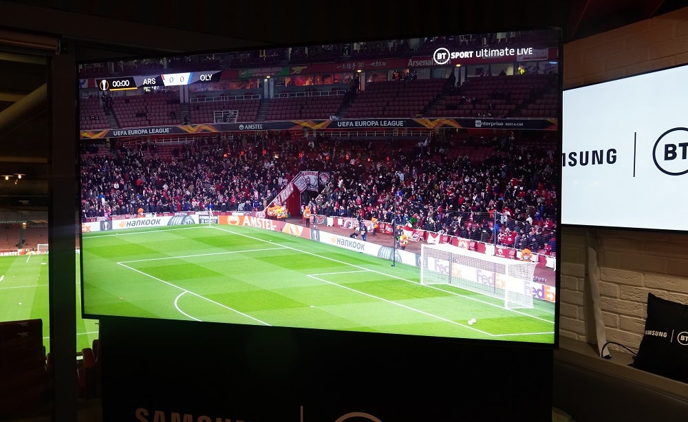 BT Sport Samsung 8K broadcast