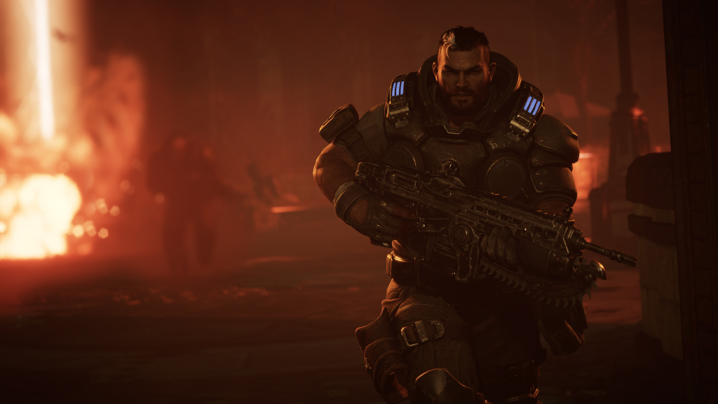 Picture of a scene from a game called Gears Tactics