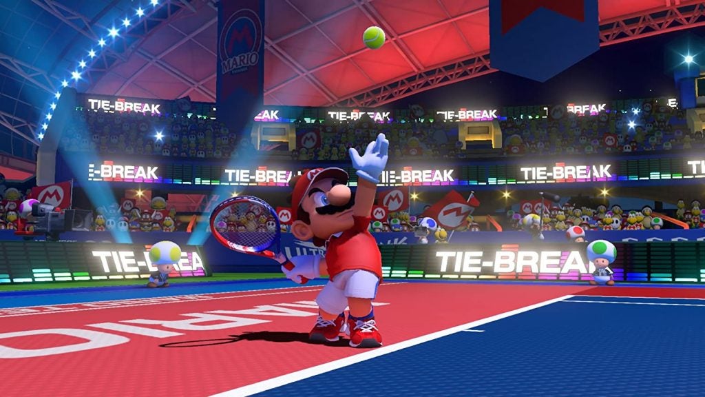 Mario Tennis Aces is one of the best fitness games