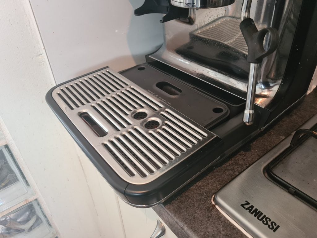 A picture of Sage Barista Pro's tray