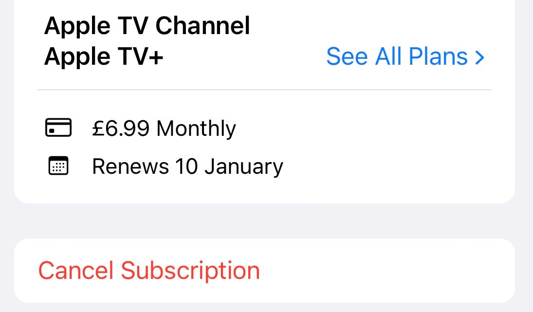 How to cancel Apple TV App cancel subscriptions