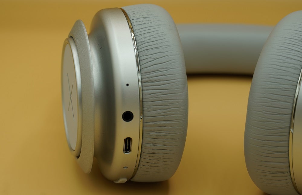 Close up image of Kygo Xenon headphone's earcup