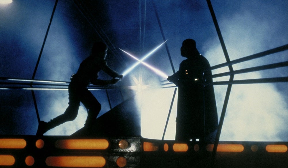 A picture of a scene from Star Wars: The Empire Strikes Back
