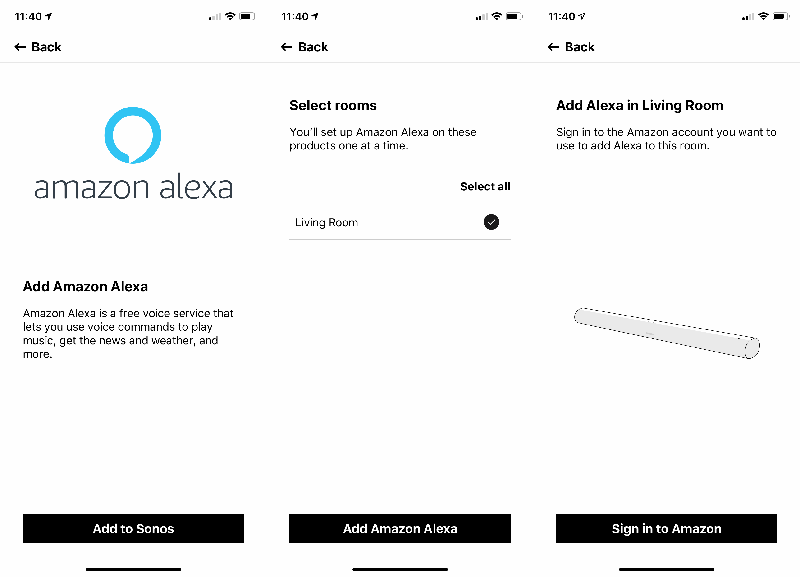 Add Alexa to Sonos speaker