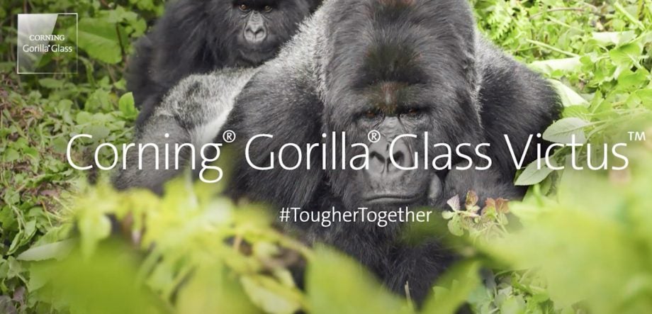 Wallpaper of a high quality Corning Gorilla Glass Victus