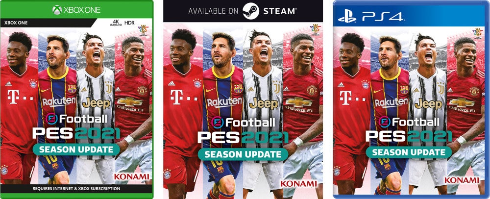 Football PES 2021 game wallpaper from Xbox One, Steam, and PS4