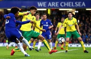 A picture from Chelsea vs Norwich City