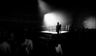 A picture of a scene from a game called eSports Boxing Club