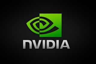 Wallpaper of logo of Nvidia