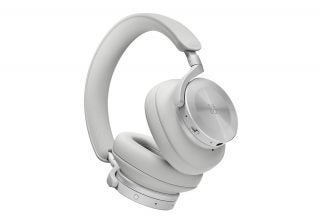 White BO Beoplay H95 headphones floating on a white background