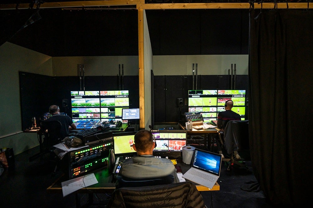 Picture of Sky Sports control room