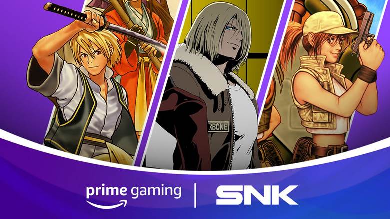 Wallpaper of Prime gaming with SNK