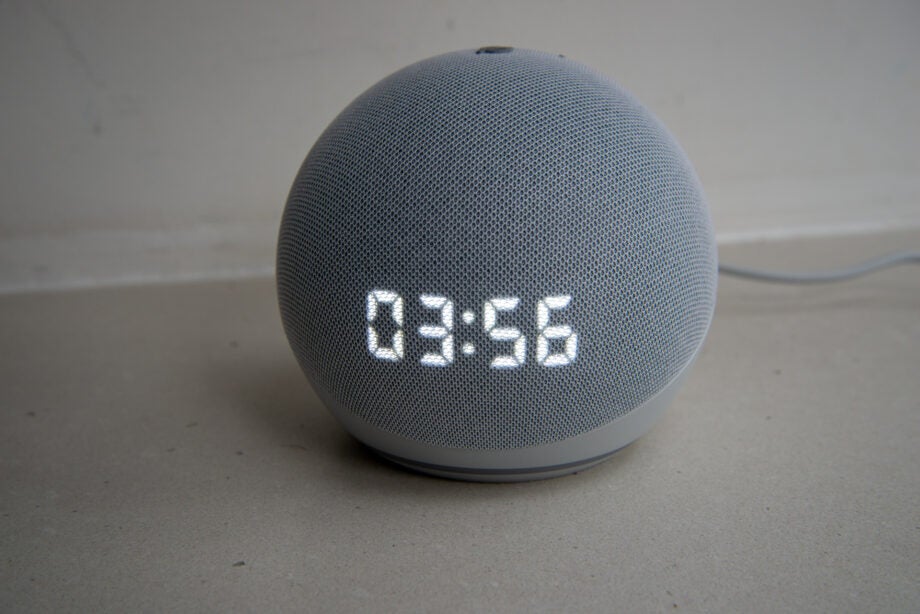 Amazon Echo Dot with Clock (4th Generation) timer
