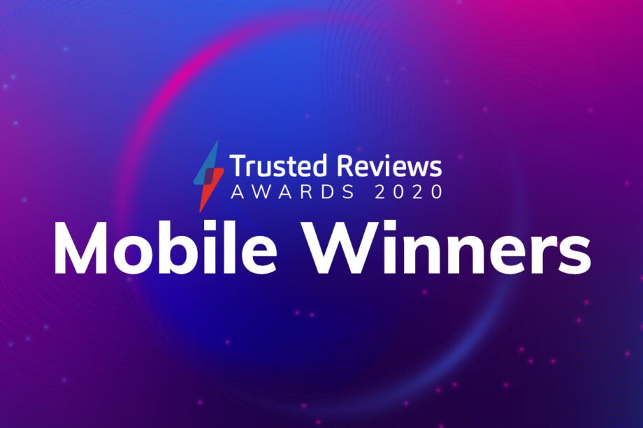 A Trusted Reviews wallpaper of mobile winners 2020
