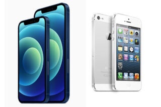 iPhone 12 vs iPhone 5