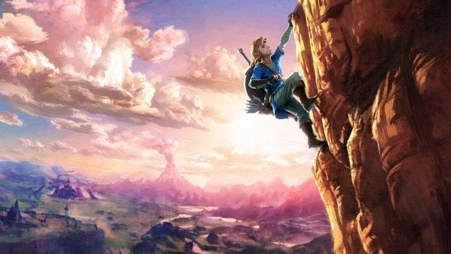 Picture of a scene from a game called Breath of the wild