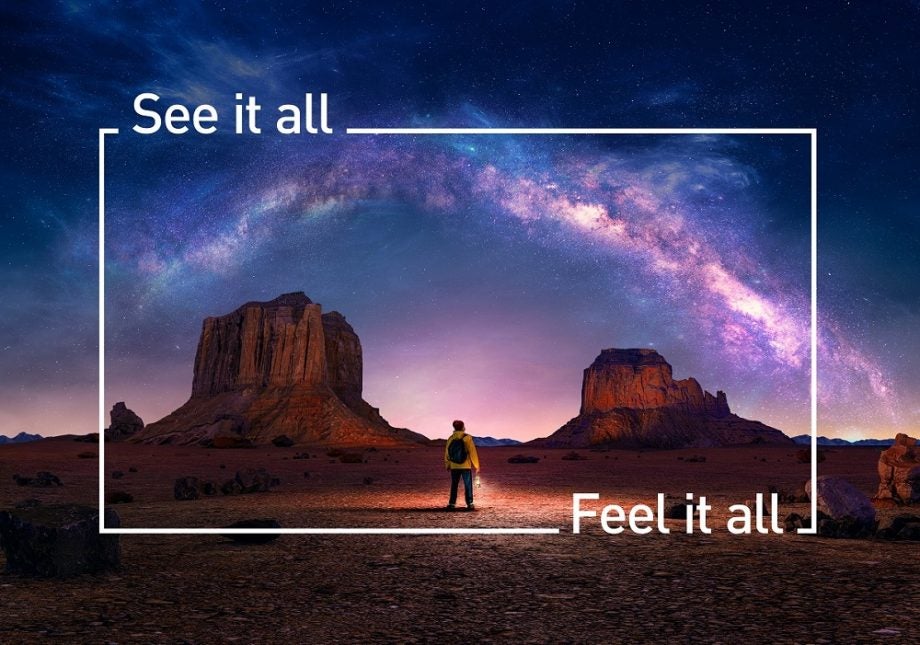 Panasonic's See it all and Feel it all advertisement
