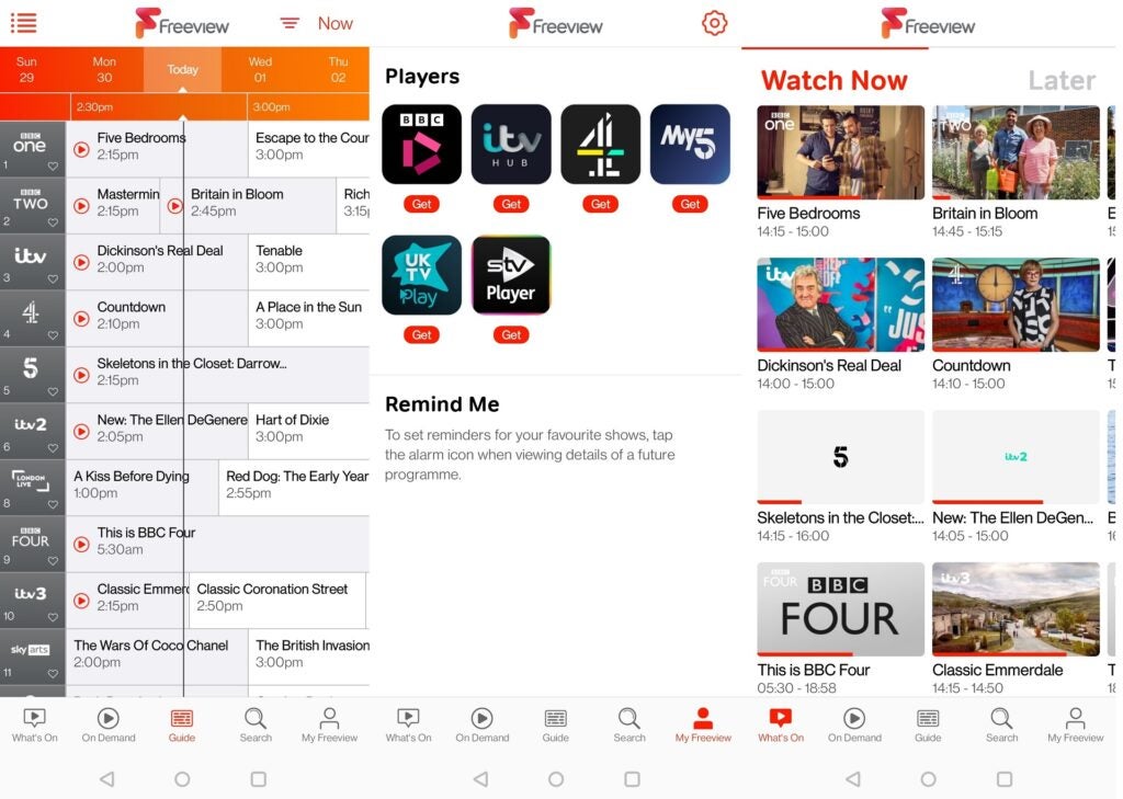 Freeview Play Android app