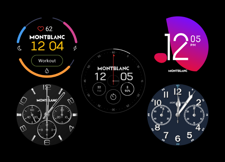 Montblanc Summit Lite Watch Faces