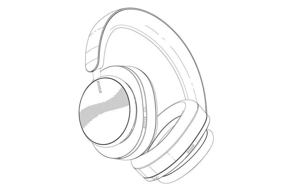 Sonos headphone patent design