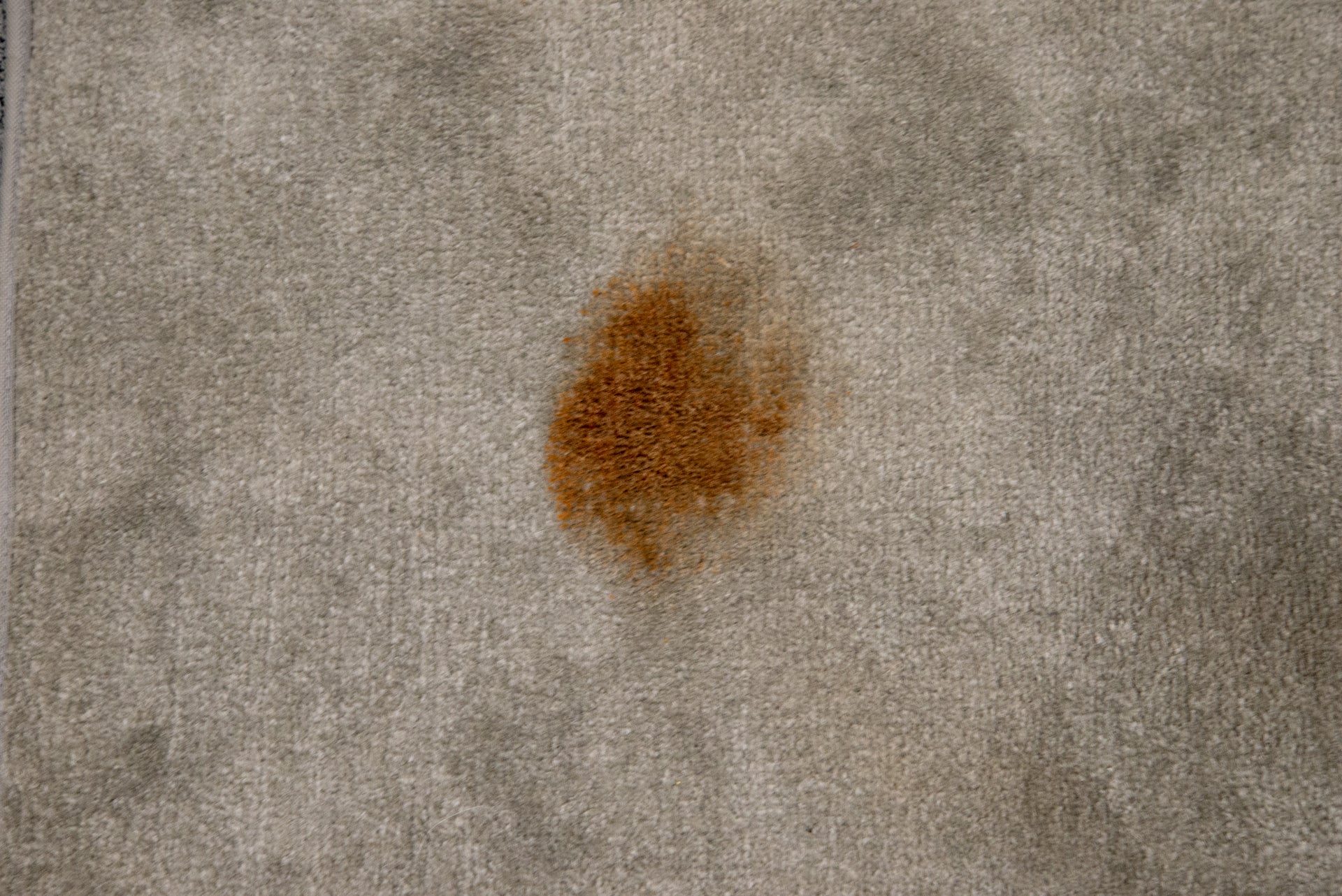 Vax Platinum SmartWash Carpet Cleaner ketchup stain