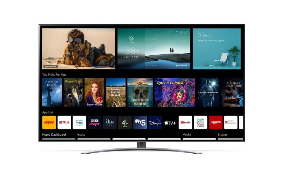 Freeview Play announced for LG 2021 TV