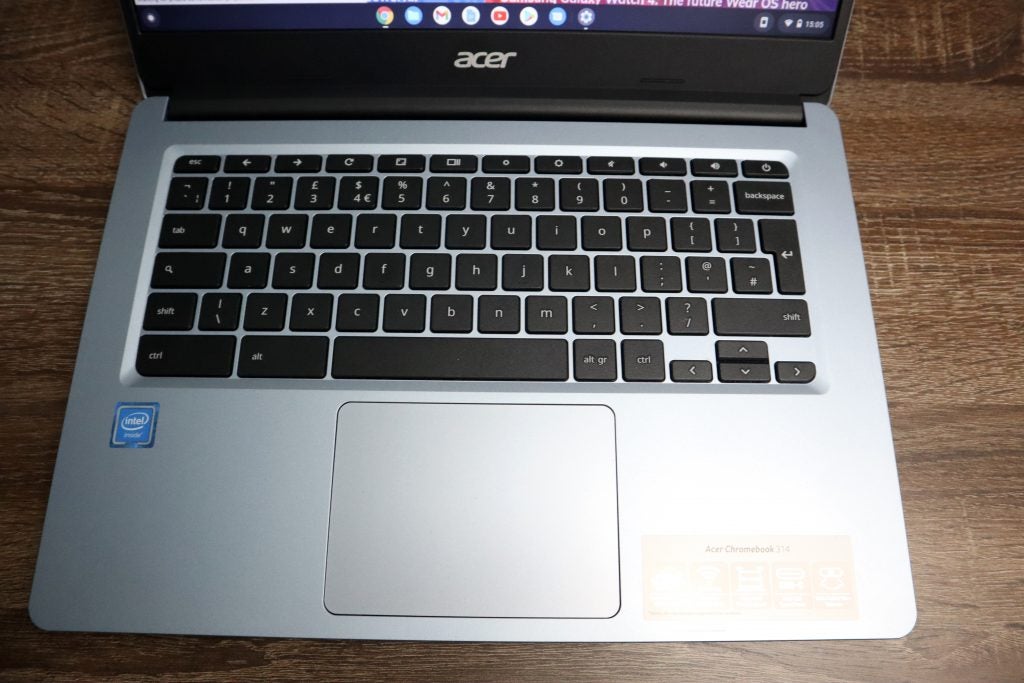 Acer Chromebook 314 keyboard