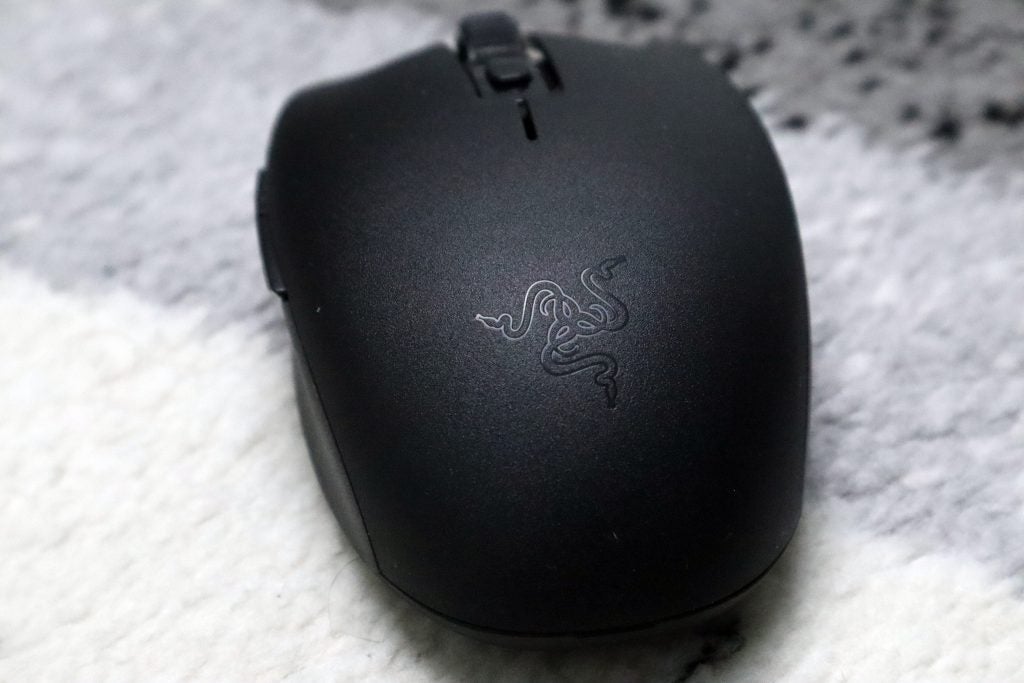 The top of the Razer Orochi V2 mouse