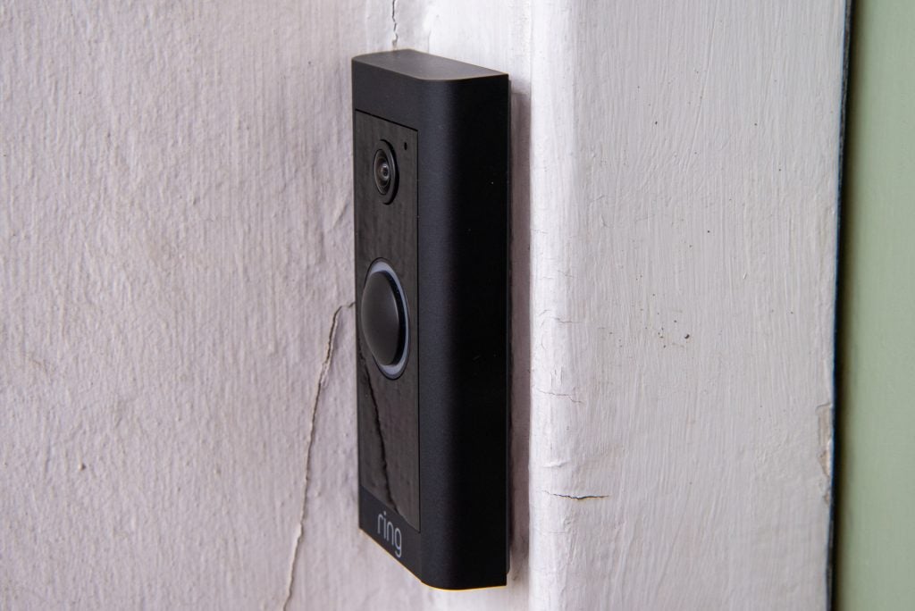 Ring Video Doorbell Wired side