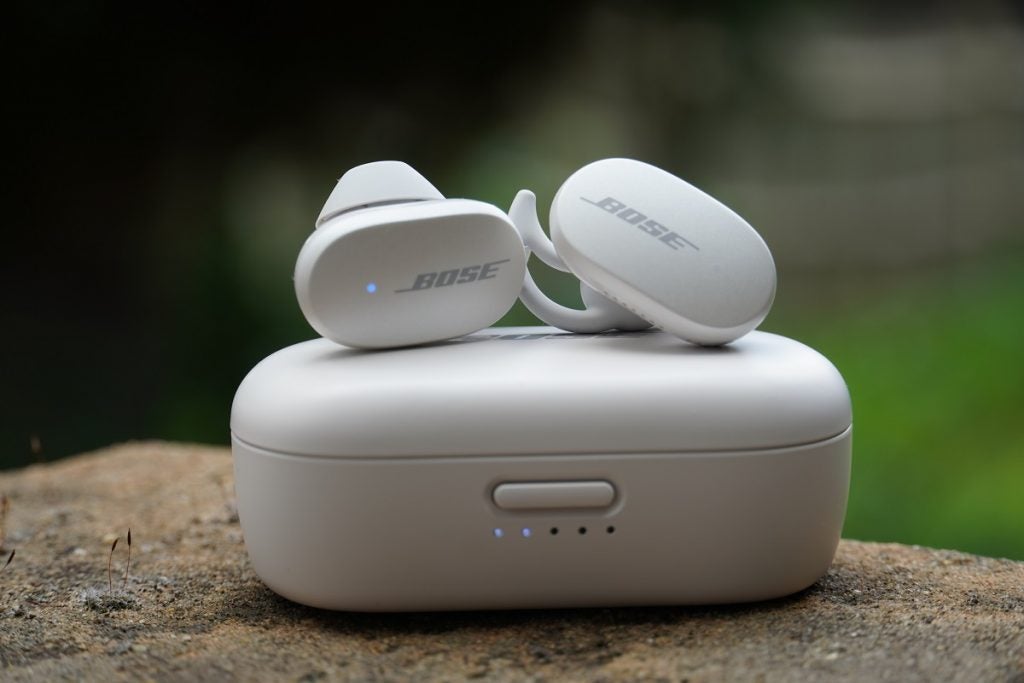 Bose QuietComfort Earbuds and charging case