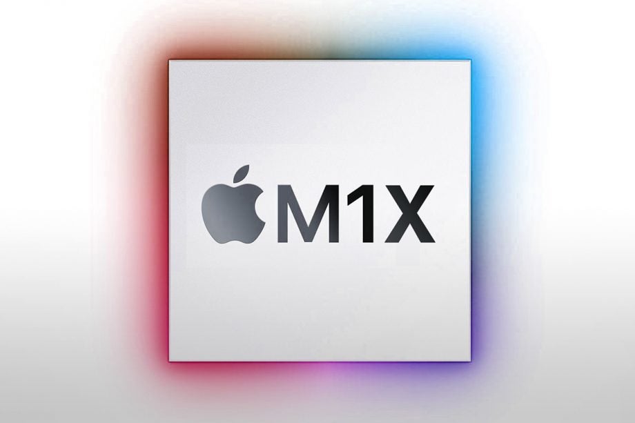 Trusted Reviews mock-up design of the Apple M1X logo
