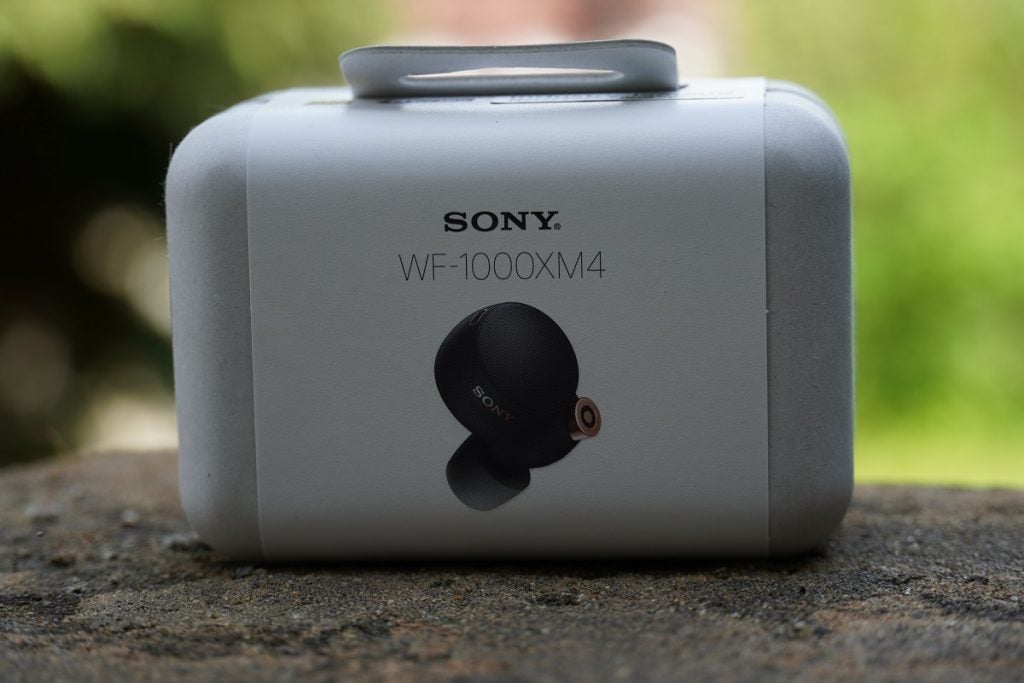 Sony WF-1000XM4 eco-friendly packaging